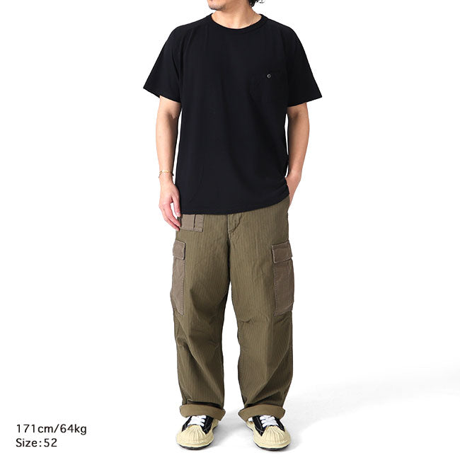 Nigel Cabourn ナイジェルケーボン 5.6oz 胸ポケット ベーシックTシャツ 21020 半袖Tシャツ メンズ