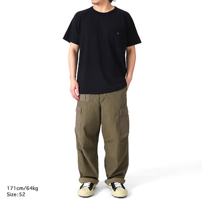 Nigel Cabourn ナイジェルケーボン 5.6oz 胸ポケット ベーシックTシャツ 21020 半袖Tシャツ メンズ
