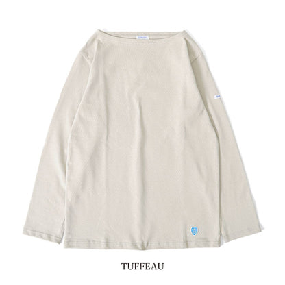 ORCIVAL オーシバル コットンロード 無地 フレンチバスクシャツ B211 マリン カットソー ロンT (レディース)