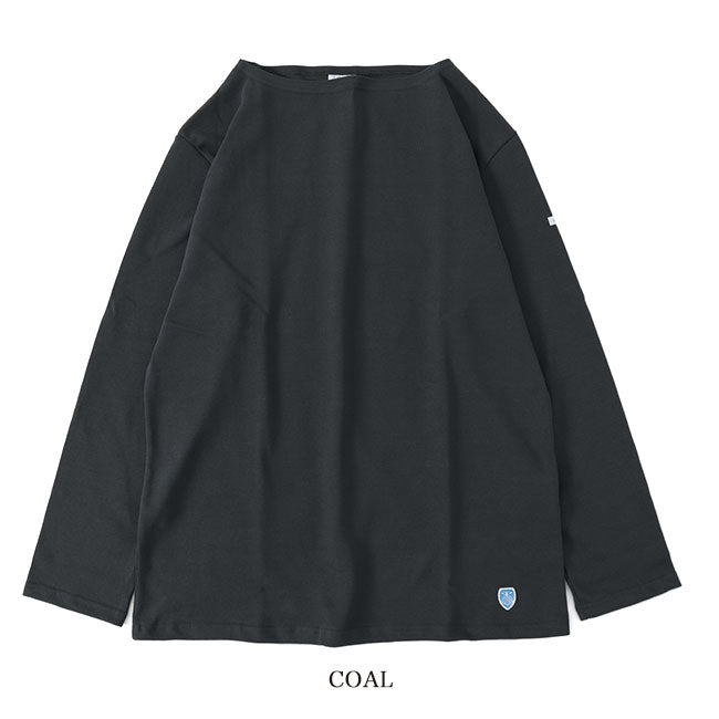 ORCIVAL オーシバル コットンロード 無地 フレンチバスクシャツ B211 マリン カットソー ロンT (レディース)