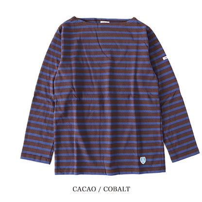 ORCIVAL オーシバル コットンロード ボーダー フレンチバスクシャツ B211 マリン カットソー ロンT (レディース)