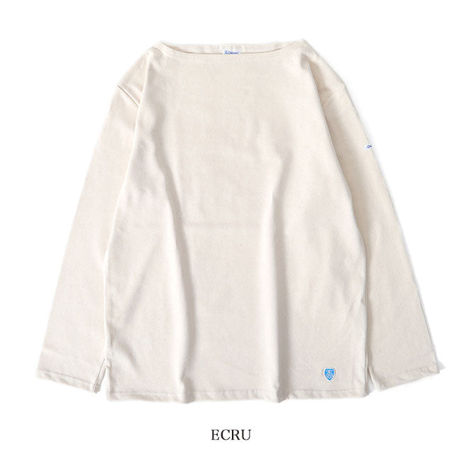ORCIVAL オーシバル コットンロード 無地 フレンチバスクシャツ B211 マリン カットソー ロンT (メンズ レディース)