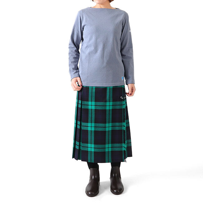 ORCIVAL オーシバル コットンロード 無地 フレンチバスクシャツ B211 マリン カットソー ロンT (メンズ レディース)