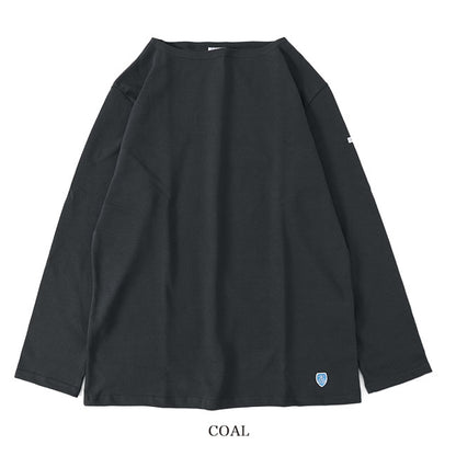 ORCIVAL オーシバル コットンロード 無地 フレンチバスクシャツ B211 マリン カットソー ロンT (メンズ レディース)