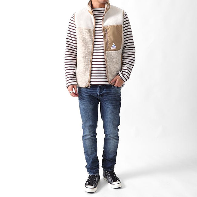 Cape Heights ケープハイツ WOLCOTT フリースベスト CHM221526219 レトロX (メンズ)