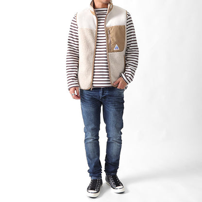 Cape Heights ケープハイツ WOLCOTT フリースベスト CHM221526219 レトロX (メンズ)
