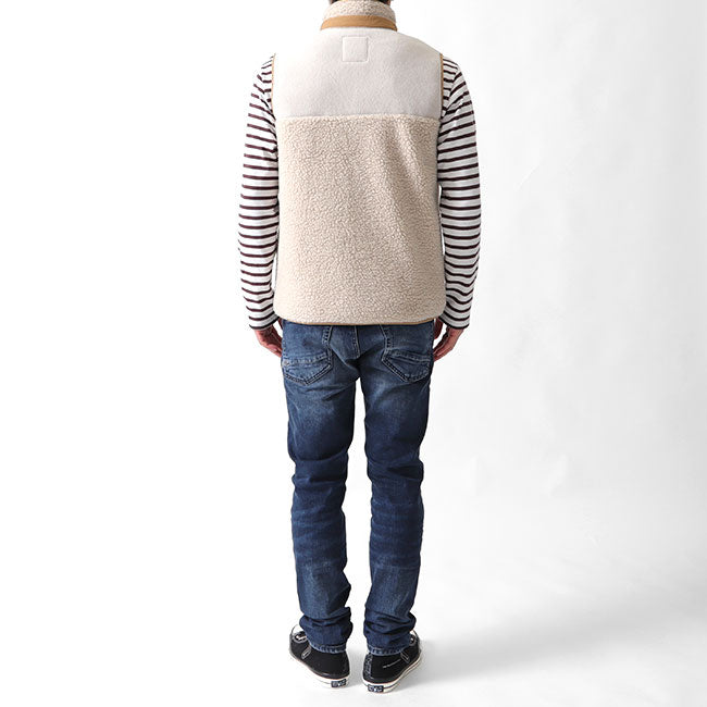 Cape Heights ケープハイツ WOLCOTT フリースベスト CHM221526219 レトロX (メンズ)